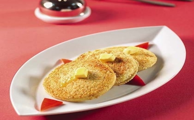 Arepas con queso